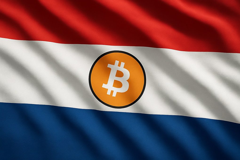 Bitcoin flag
